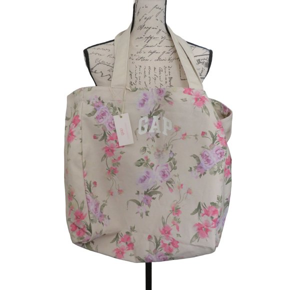 LoveShackFancy Handbags - Gap × LoveShackFancy Floral Tote, Pink Floral, NWT